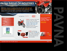 Tablet Screenshot of pavnagroup.com